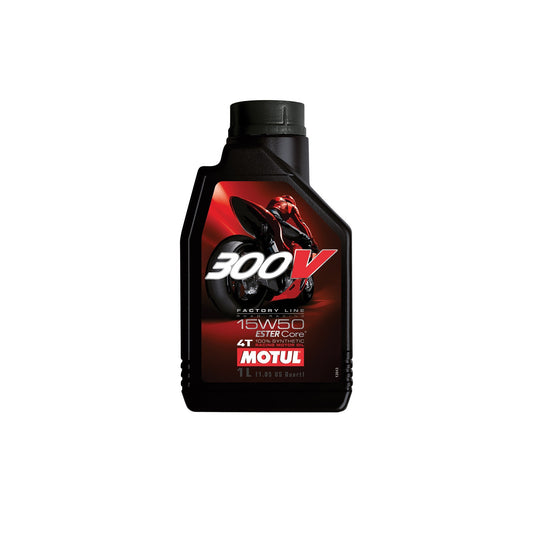 MOTUL - 300V COMPETITION SYNTHETIC OIL 4T 15W50 1L