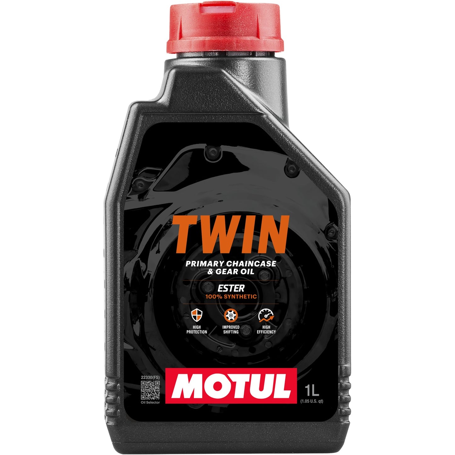 MOTUL - TWIN GEAR OIL 100% SYN 75W90 1QT 12/CASE