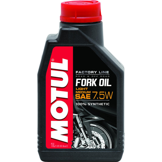 MOTUL - FACTORY LINE FORK OIL 7.5W 1L 12/CASE