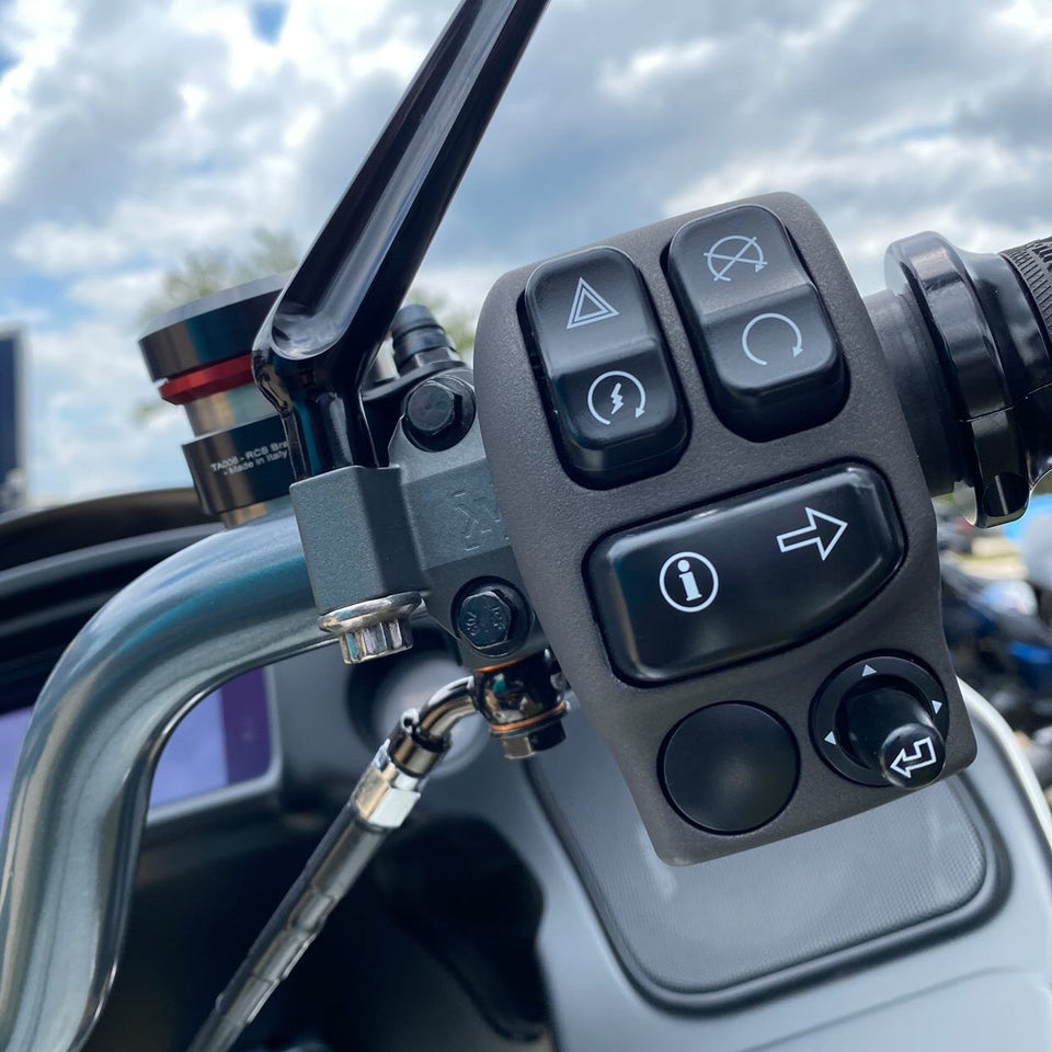 KLEENMOTO BREMBO RCS MIRROR MOUNT (Sold Individually)