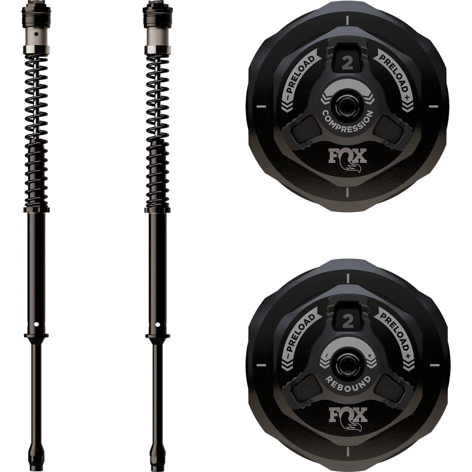 FOX - DUAL ADJUSTABLE CARTRIDGE KITS - DUAL ADJ 49MM CARTRIDGE KIT 18-25 SOFTAIL NON INVERTED