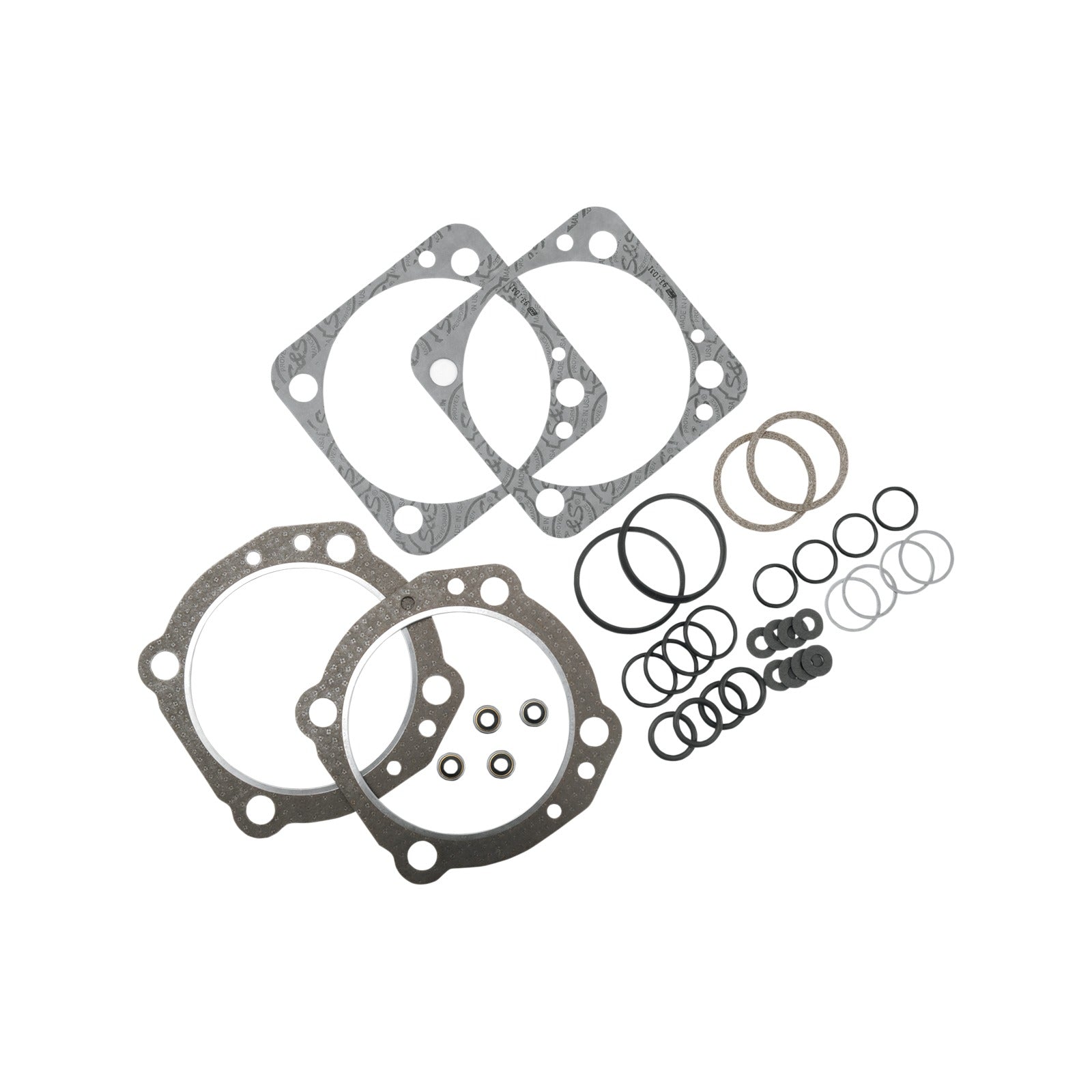 S&S CYCLE - TOP END GASKET KIT - 4" SUPER STOCK - EVO BIG TWIN