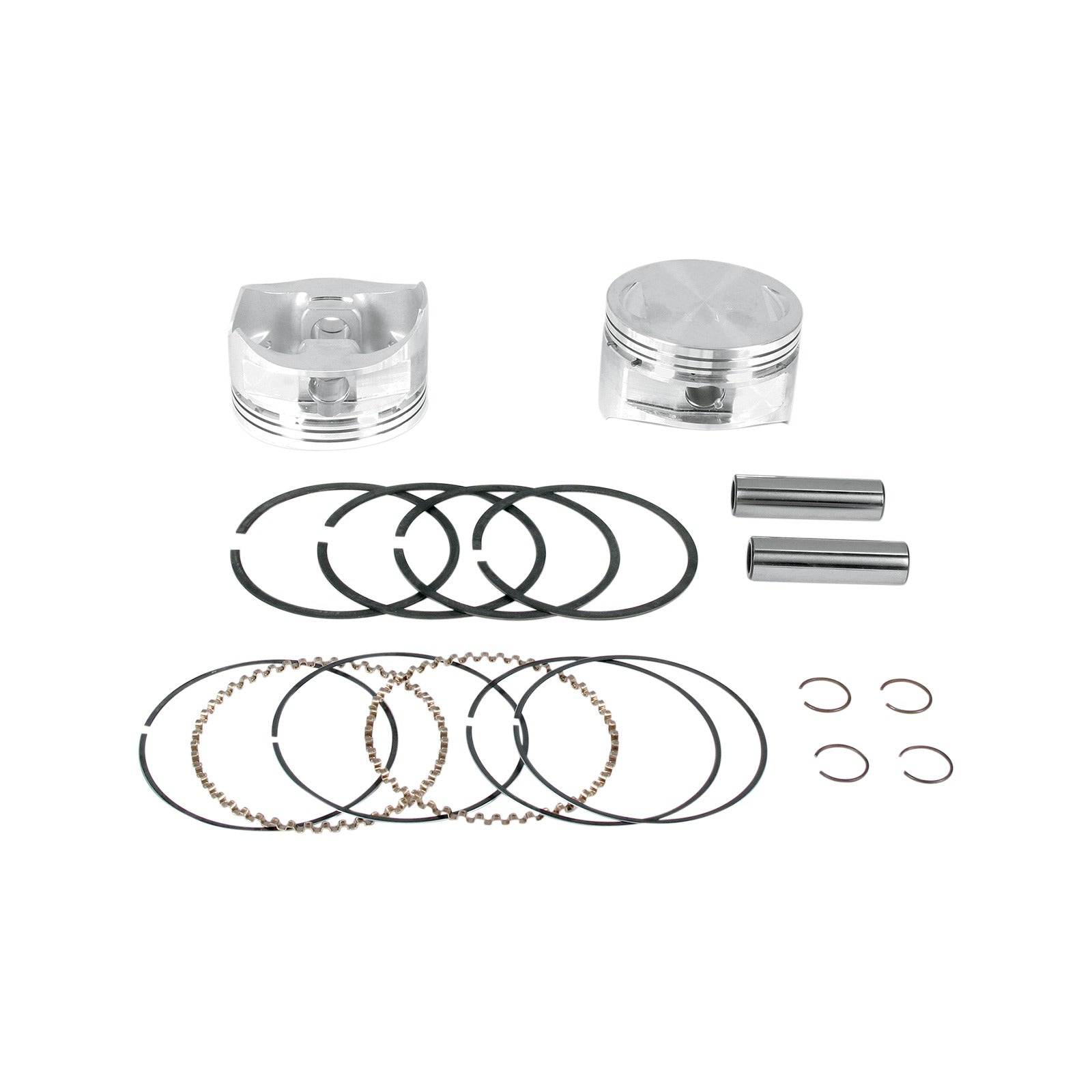 S&S CYCLE - PISTON KIT - FOR 100"/107" SUPER SIDEWINDER(R) - 4.000" - +0.010"