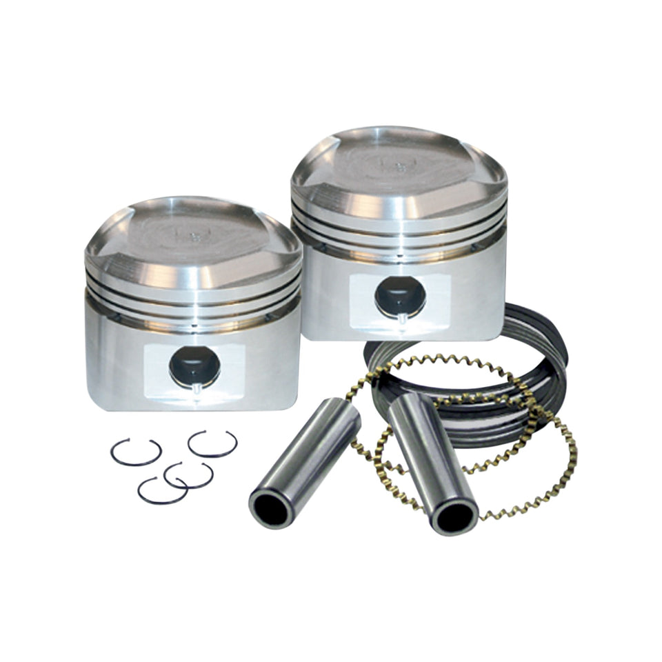 S&S CYCLE - PISTON KIT - FOR 113" SUPER SIDEWINDER(R) - 4.000" - +0.010"