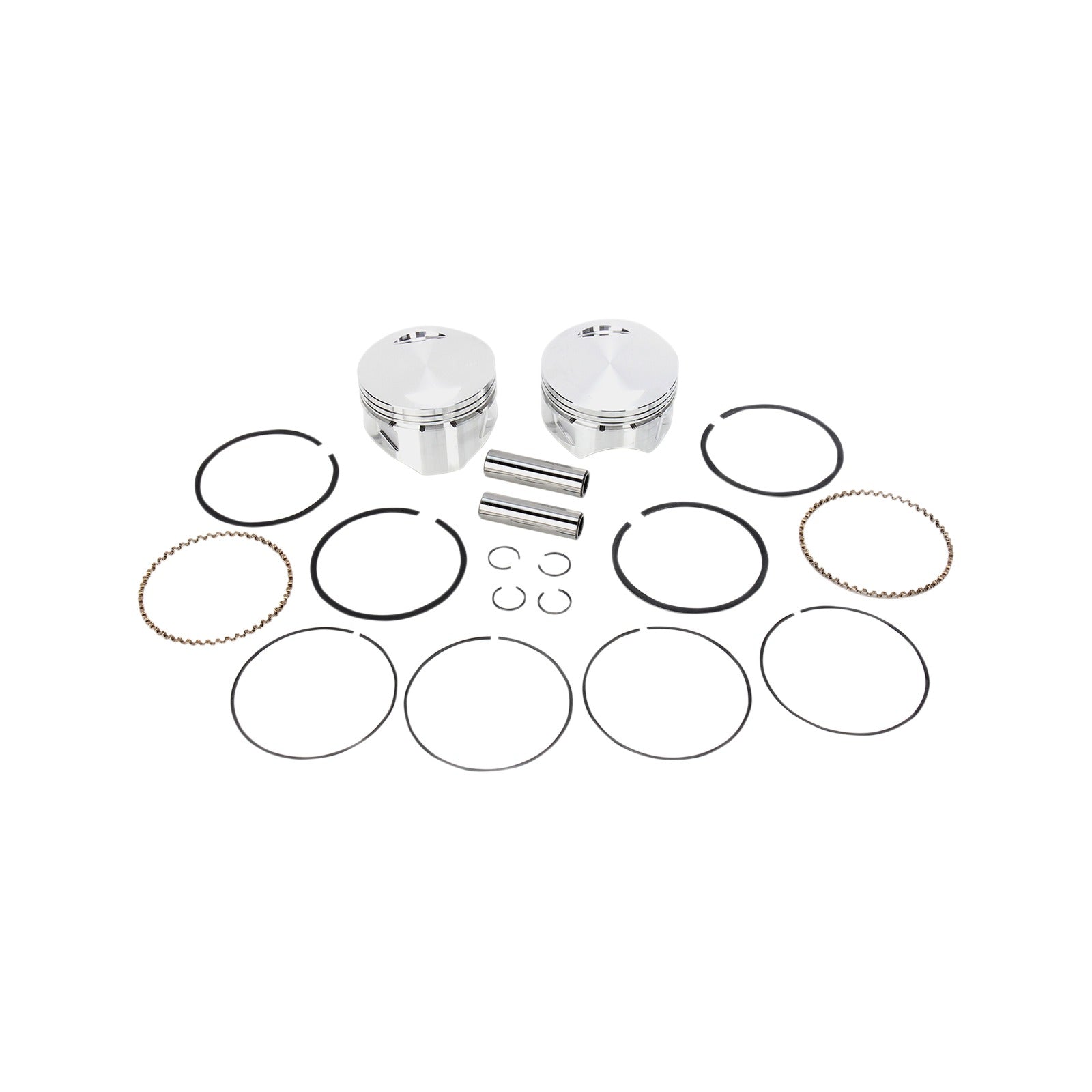 S&S CYCLE - PISTON KIT - FOR 113" SUPER SIDEWINDER(R) - 4.000" - +0.020"
