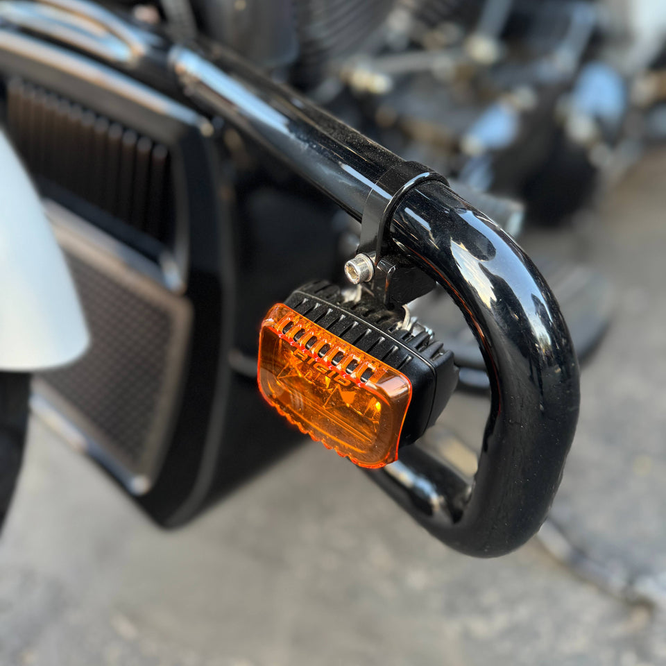 KLEENMOTO - 23.5+ TOURING RIGID INDUSTRIES FOG LIGHT KIT