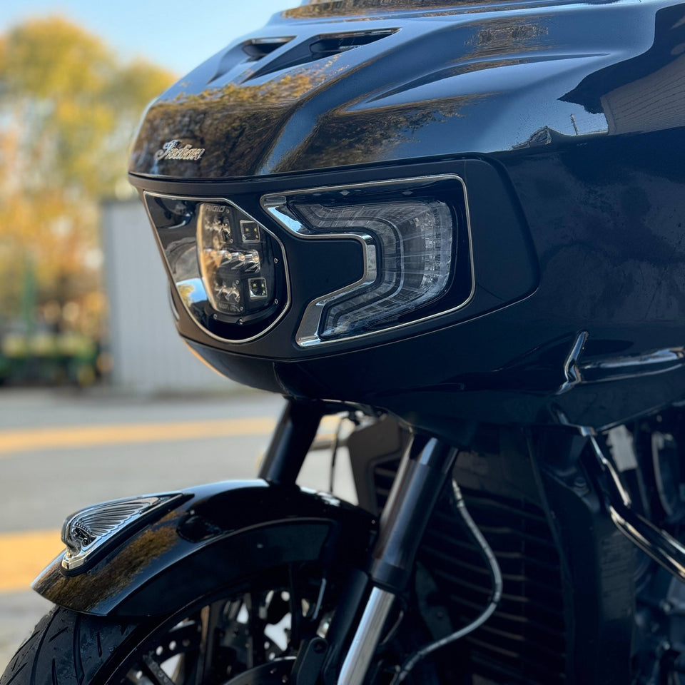 INDIAN CHALLENGER KLEENMOTO x RIGID INDUSTRIES ADAPT XP RETROFIT KIT