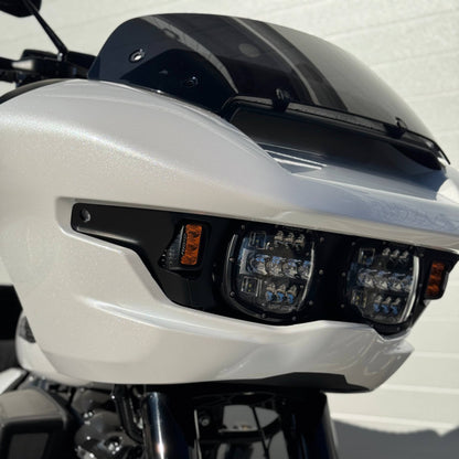 24+ ROAD GLIDE RIGID INDUSTRIES ADAPT XP MOUNTING BRACKET AND WIRING HARNESS