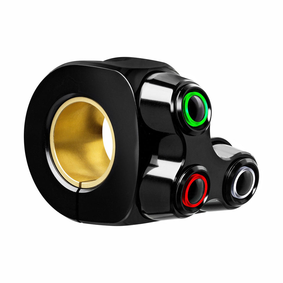 MOTOGADGET - MO.SWITCH BASIC LED 3 PUSH-BUTTONS