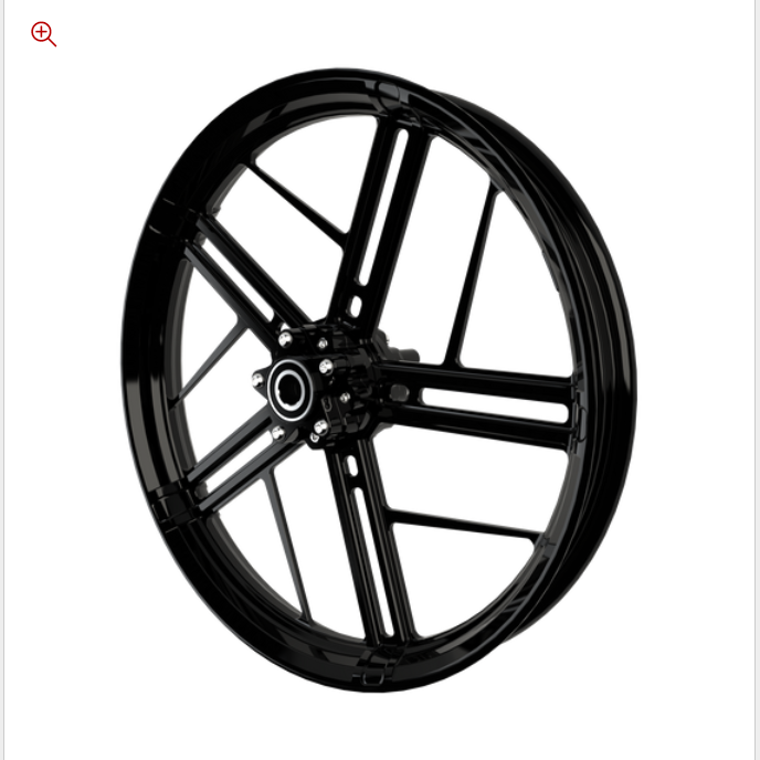 SMT PS.01 black Harley wheel