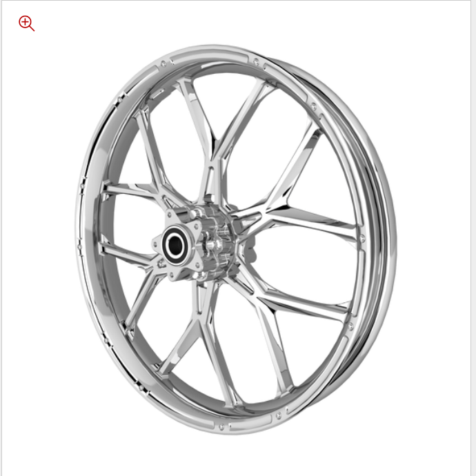 SMT PS.05 chrome Harley wheel