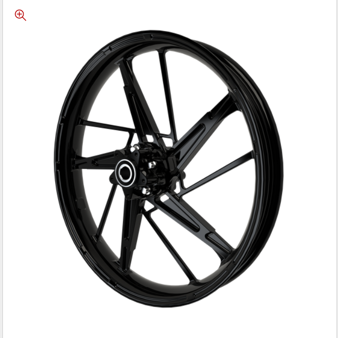 SMT PS.08 black Harley wheel