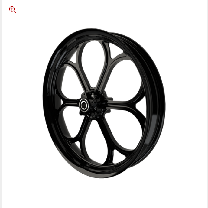 SMT RetroSpec 05 black Harley wheel