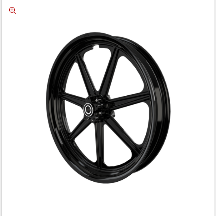 SMT RetroSpec 06 black Harley wheel