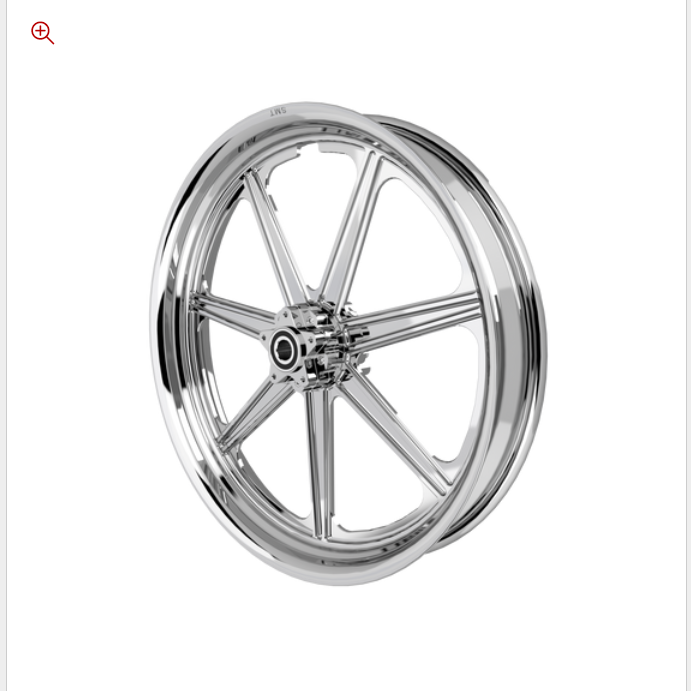 SMT RetroSpec 06 chrome Harley wheel