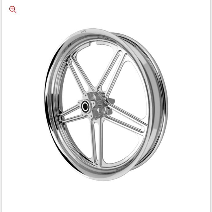 SMT RetroSpec 07 chrome Harley wheel