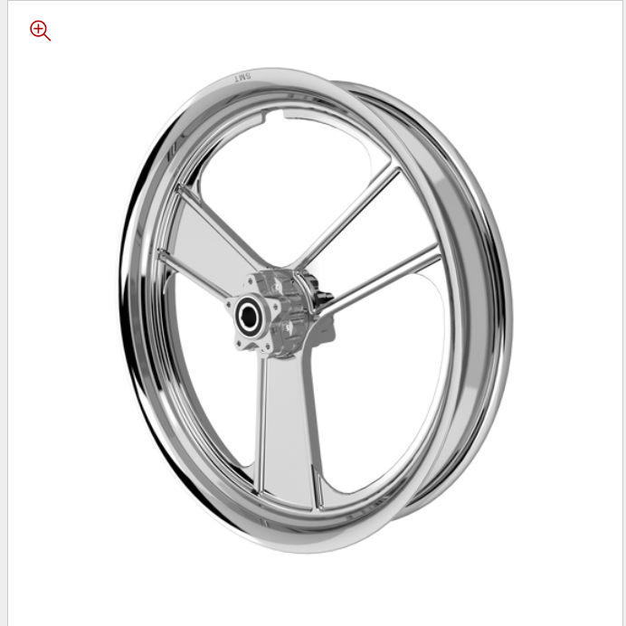 SMT RetroSpec 08 chrome Harley wheel