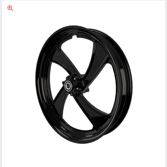 SMT RetroSpec 09 black Harley wheel