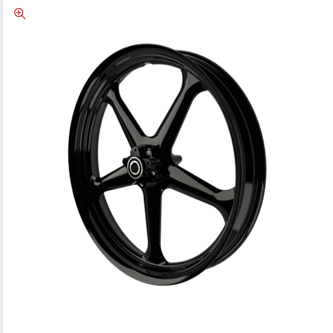 SMT RetroSpec 12 black Harley wheel