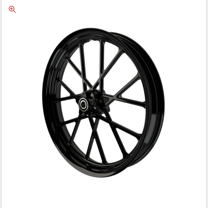 SMT RetroSpec 13 black Harley wheel