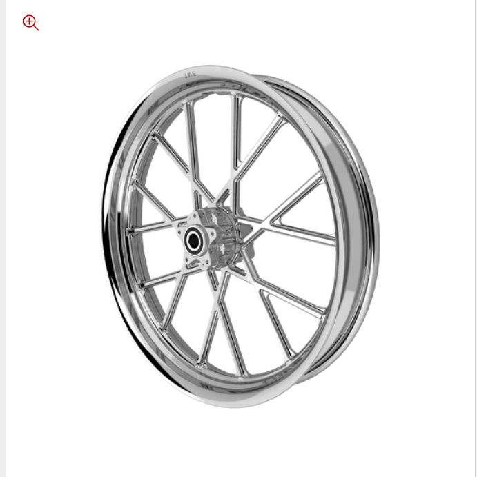 SMT RetroSpec 13 chrome Harley wheel