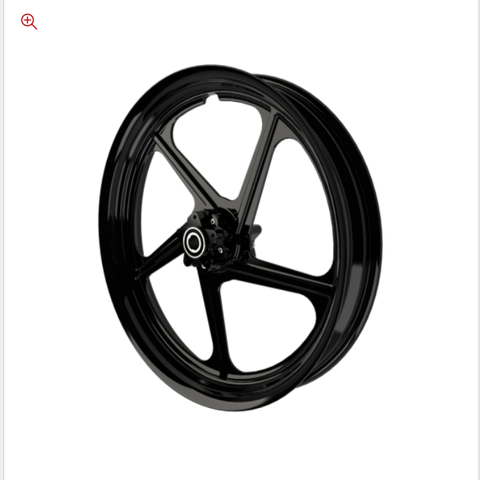 SMT RetroSpec 15 black Harley wheel