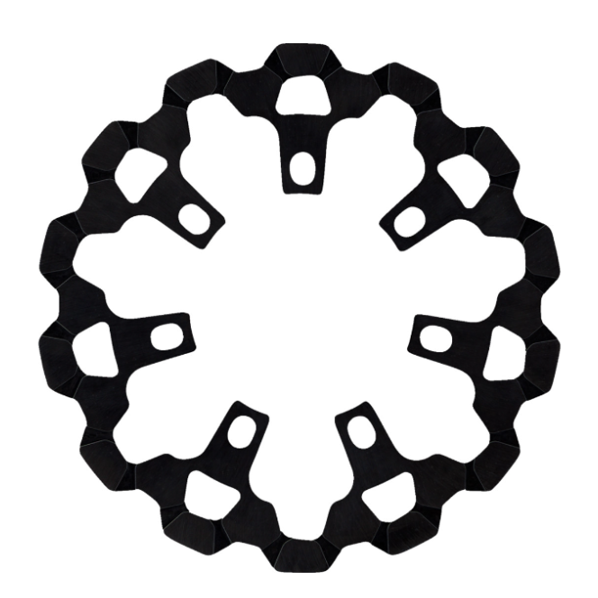 ROTOR FRONT 1 PIECE 11.8 BLACK LTMD