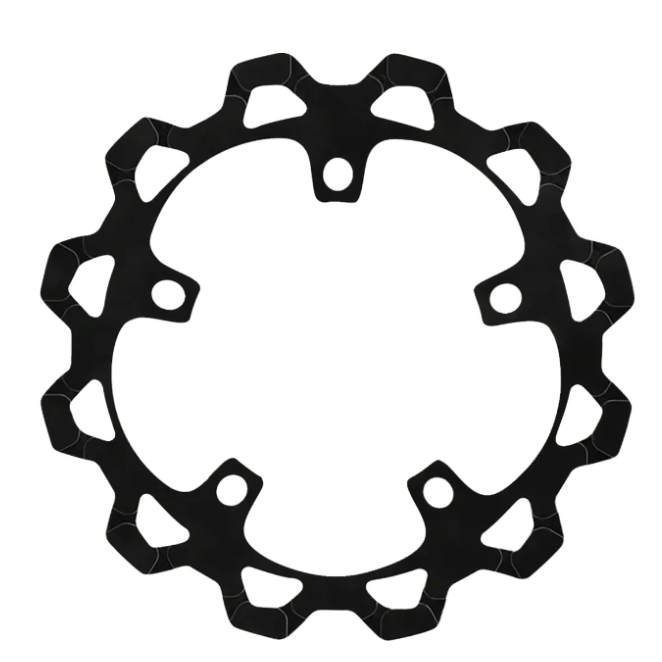 ROTOR FRONT BLACK 320MM 24 NON CVO