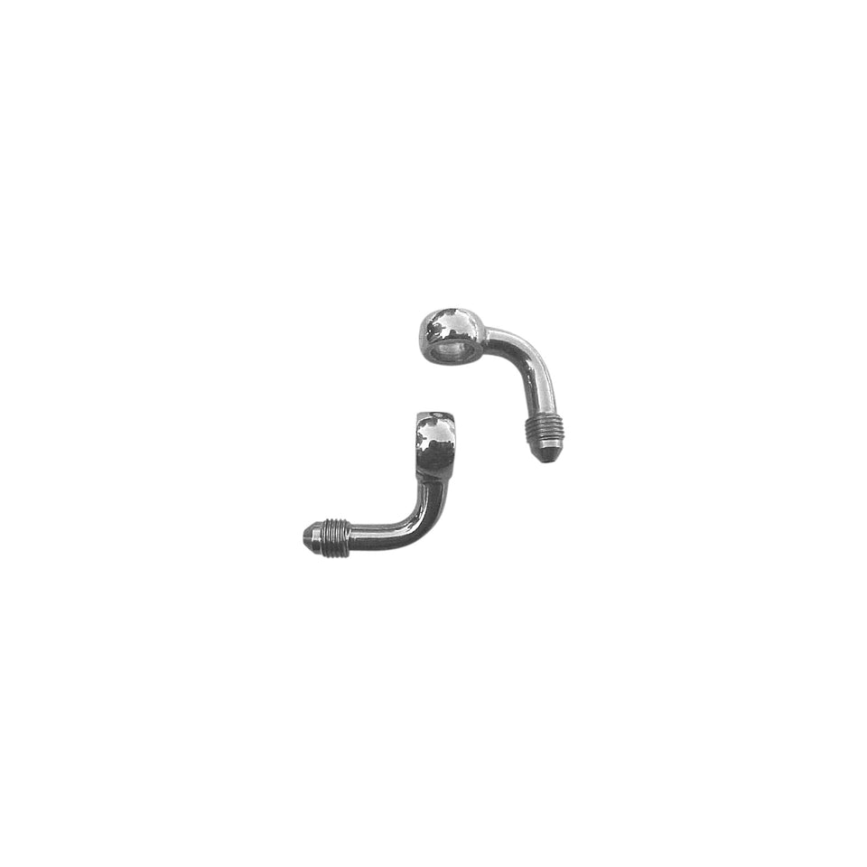 GOODRIDGE - BANJO - 3/8"/10MM - 90 DEGREES - STAINLESS STEEL