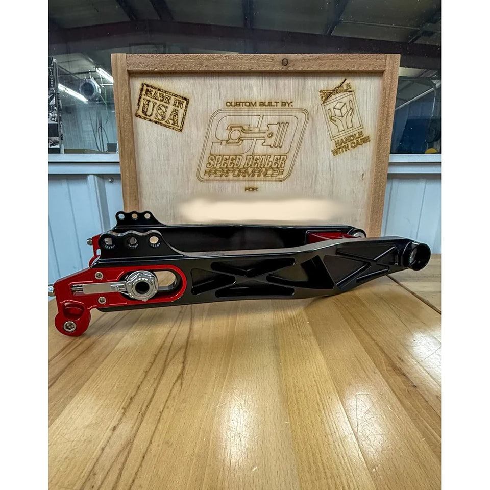 SPEED DEALER CUSTOMS SWINGARM - HARLEY DAVIDSON BAGGERS 2009 TO 2024