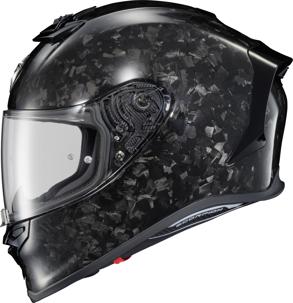 SCORPION EXO - EXO-R1 AIR FULL FACE HELMET CARBON ONYX - GLOSS BLACK