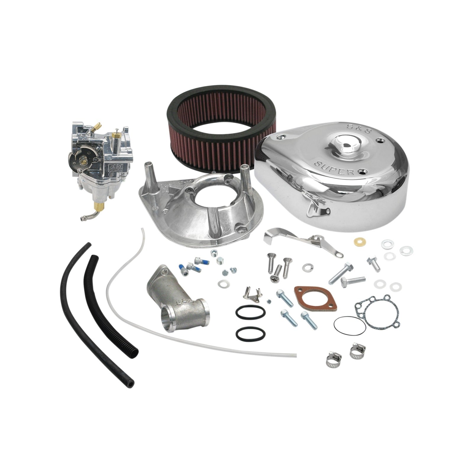 S&S CYCLE - SUPER E CARBURETOR KIT WITH MANIFOLD - PANHEAD