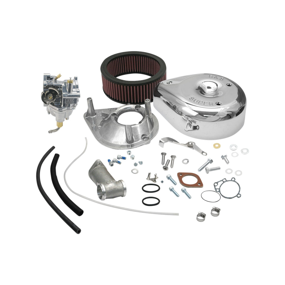 S&S CYCLE - SUPER E CARBURETOR KIT WITH MANIFOLD - PANHEAD