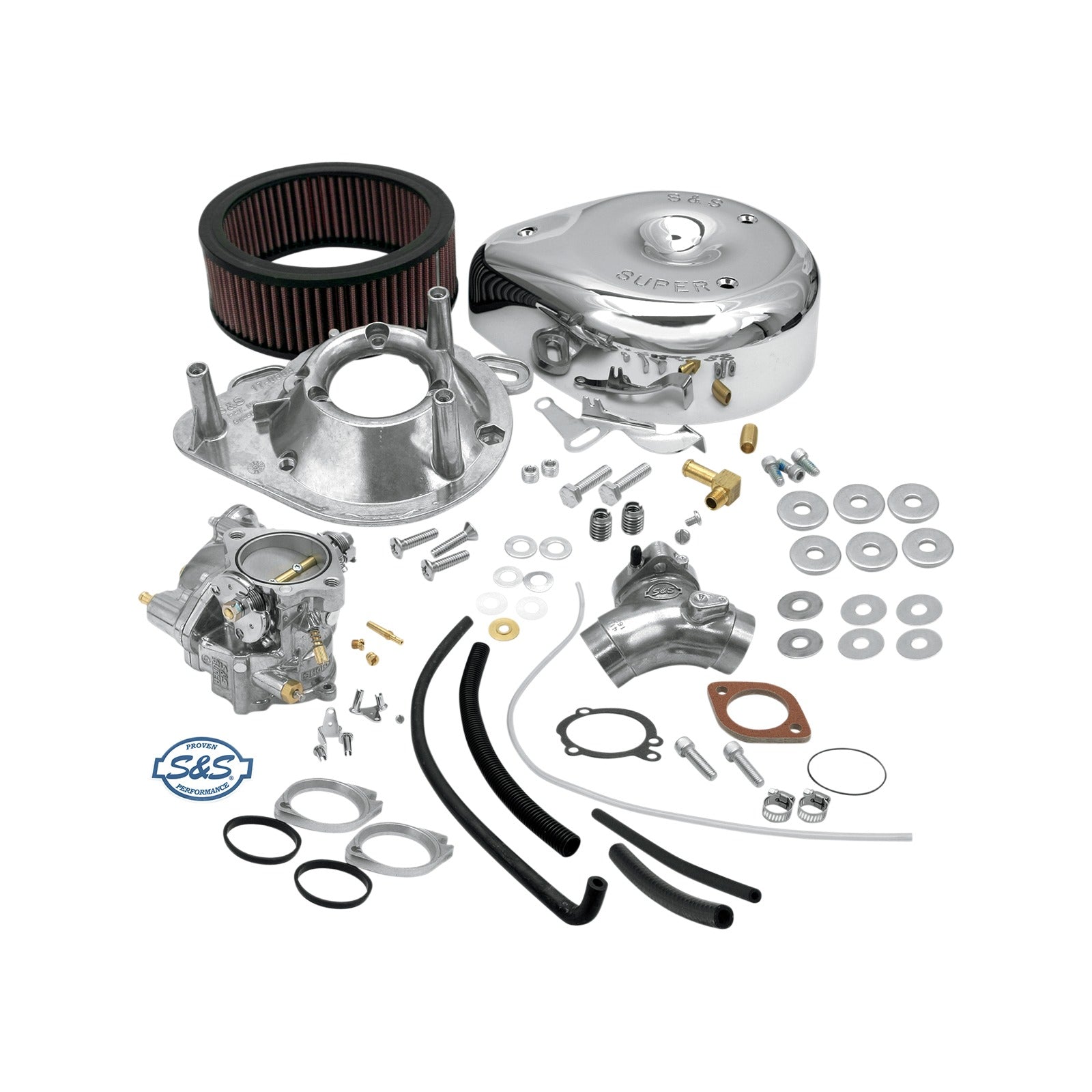 S&S CYCLE - SUPER G CARBURETOR KIT - EVOLUTION BIG TWIN