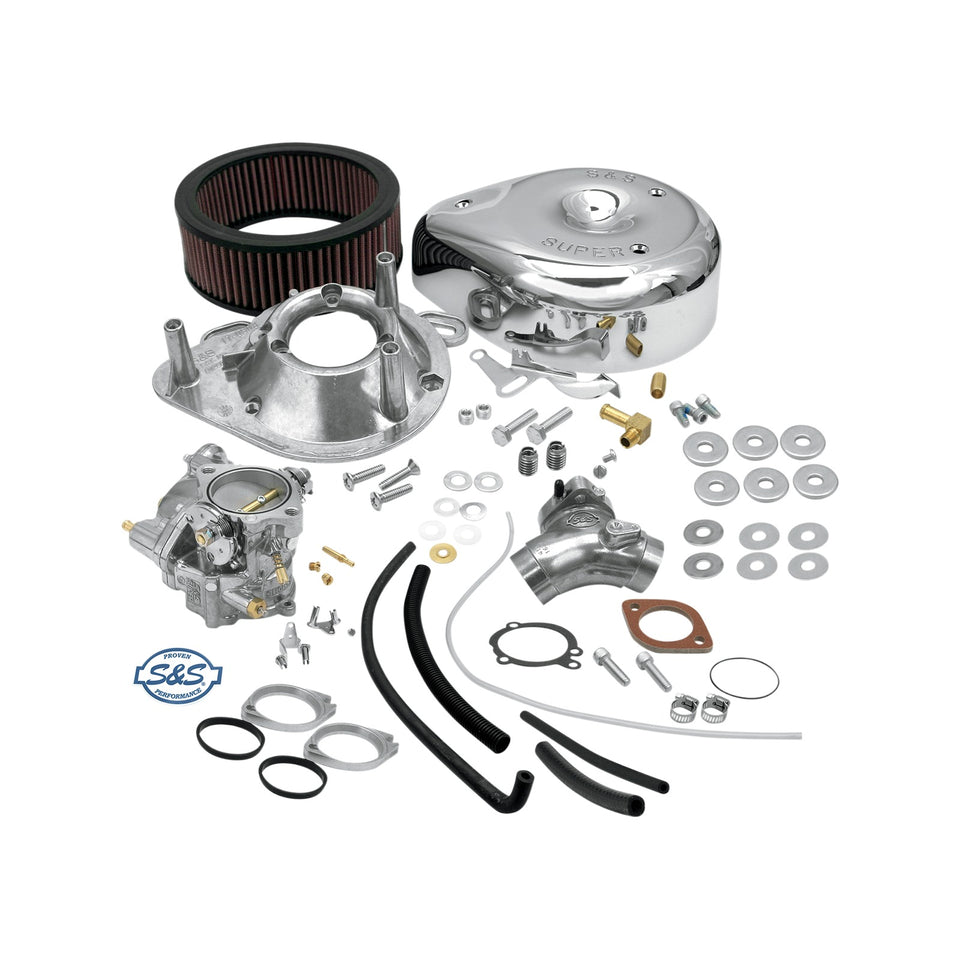 S&S CYCLE - SUPER G CARBURETOR KIT - EVOLUTION BIG TWIN