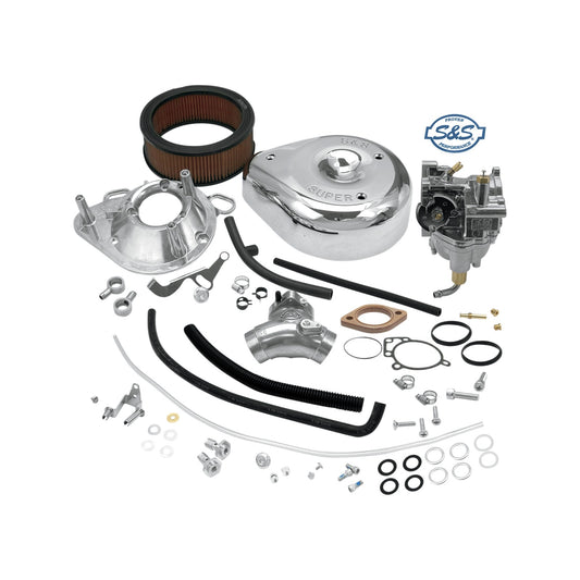 S&S CYCLE - SUPER G CARBURETOR KIT - EVOLUTION BIG TWIN