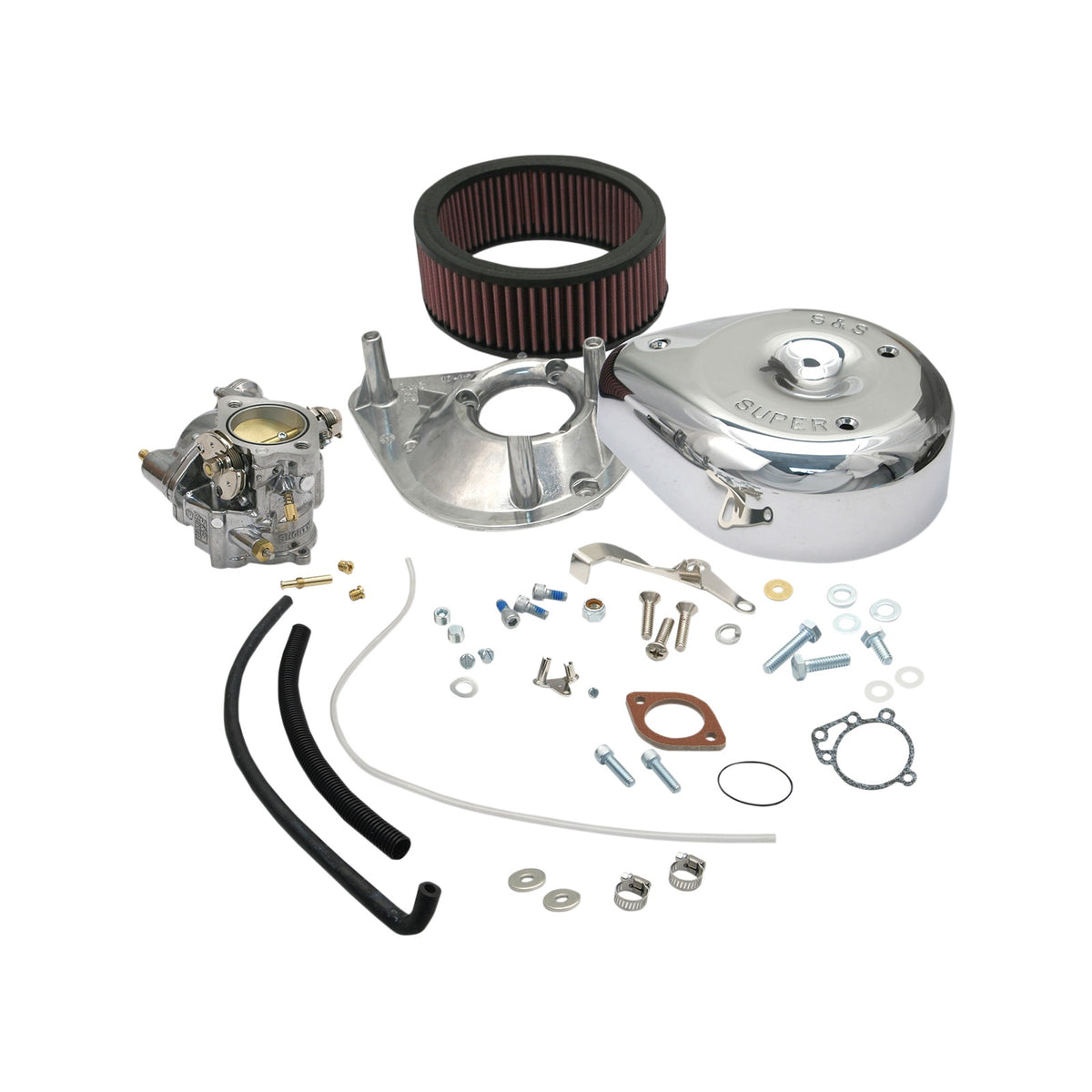 S&S CYCLE - SUPER E CARBURETOR KIT WITHOUT MANIFOLD - EVOLUTION BIG TWIN