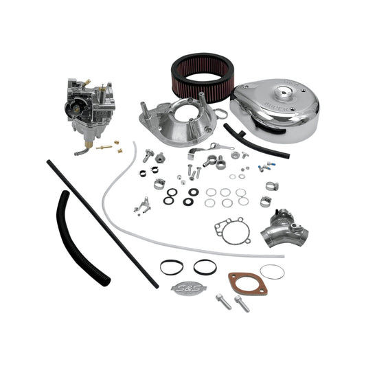 S&S CYCLE - SUPER E CARBURETOR KIT WITH MANIFOLD - TWIN CAM