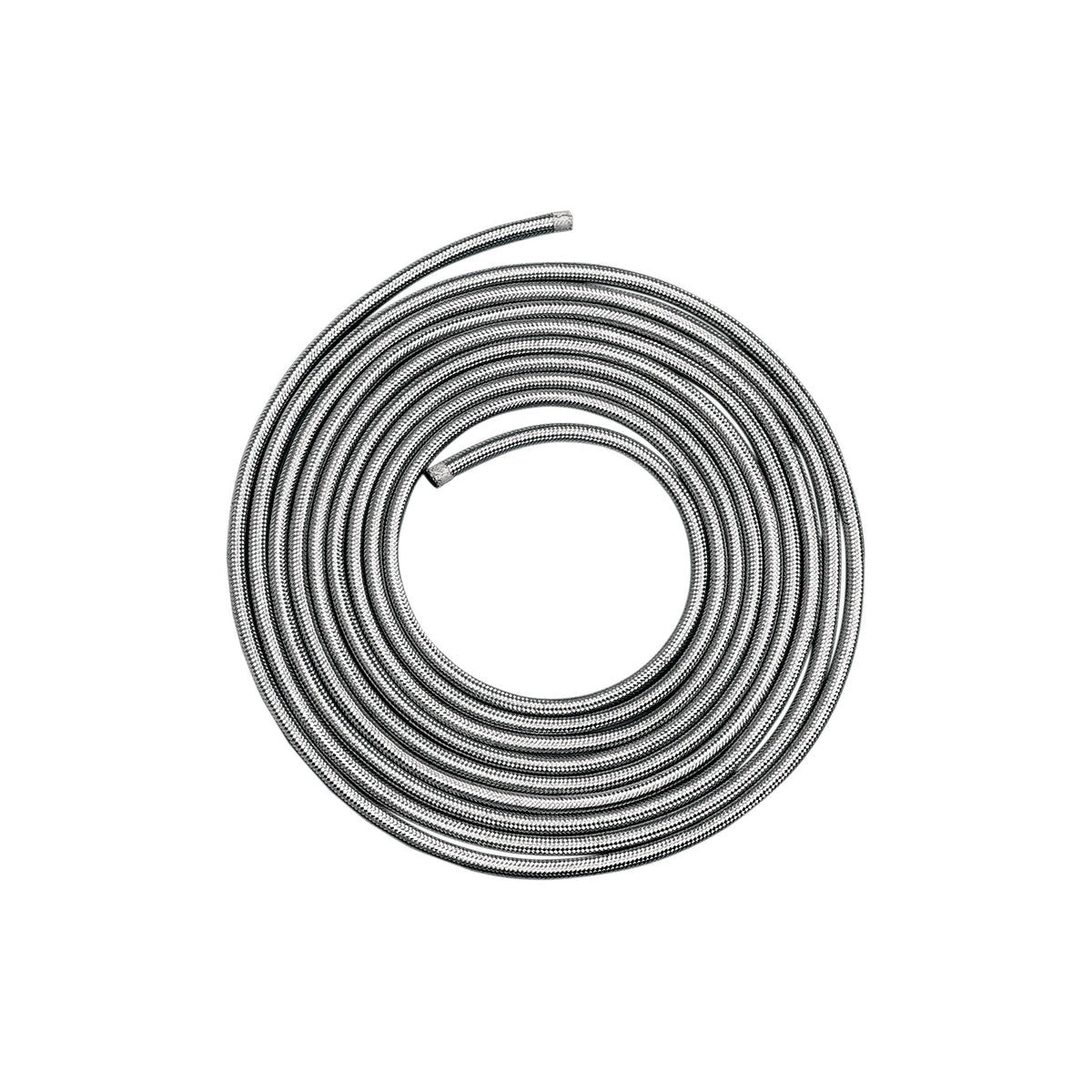 DRAG SPECIALTIES - BRAIDED OIL/FUEL HOSE - STAINLESS STEEL - 5/16" X 6'