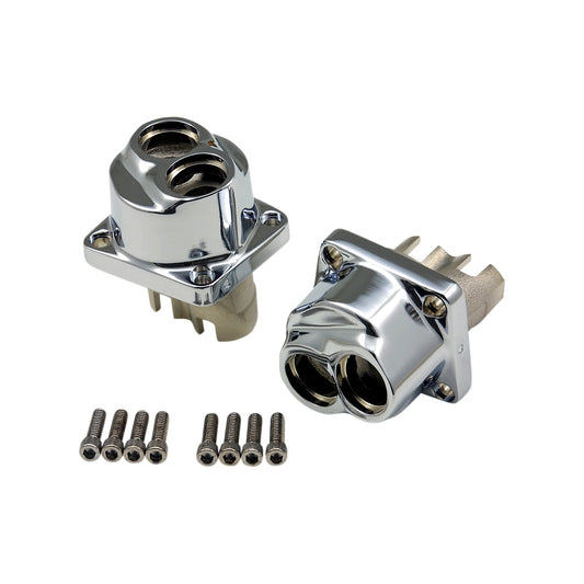 DRAG SPECIALTIES - LIFTER BLOCKS - CHROME - EVOLUTION/BIG TWIN