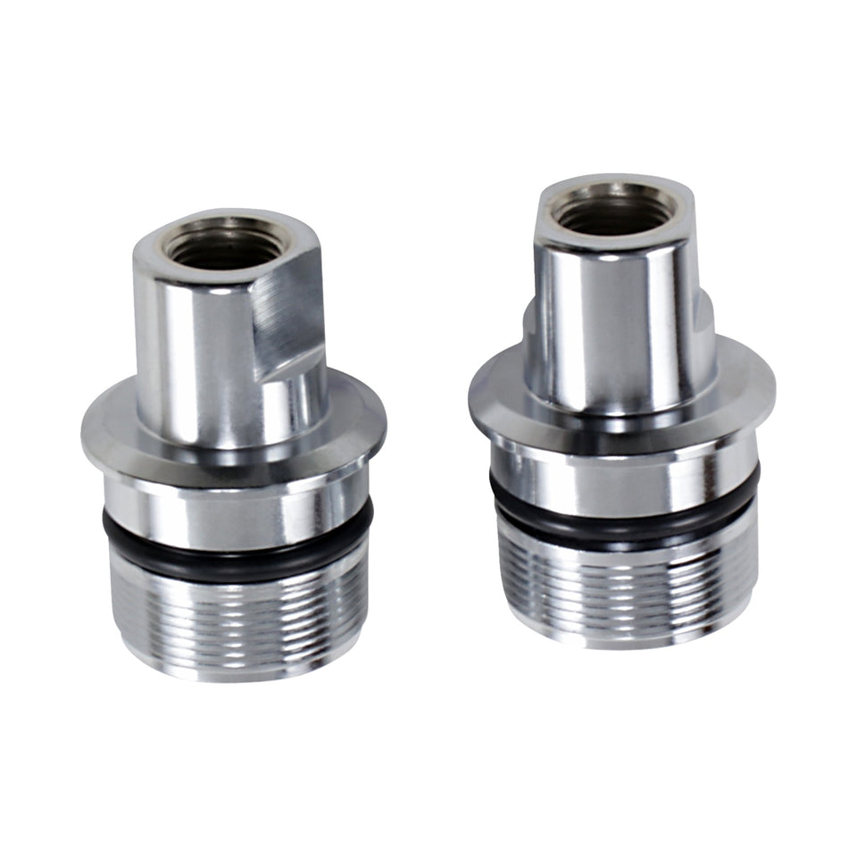 DRAG SPECIALTIES - FORK TUBE PLUG - LOWER - CHROME