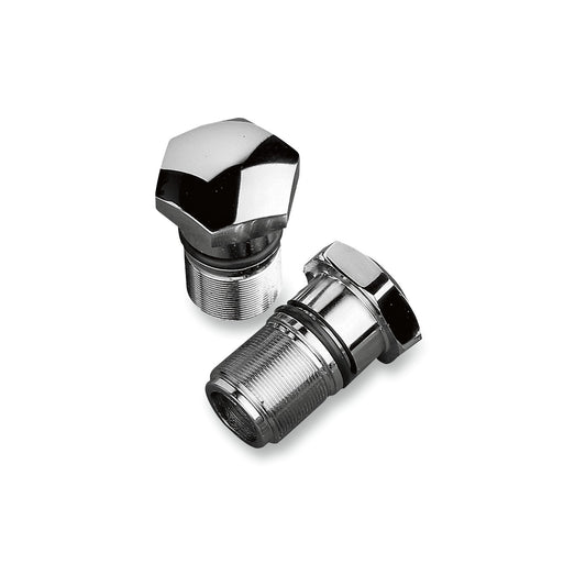 DRAG SPECIALTIES - FORK TUBE CAP - CHROME