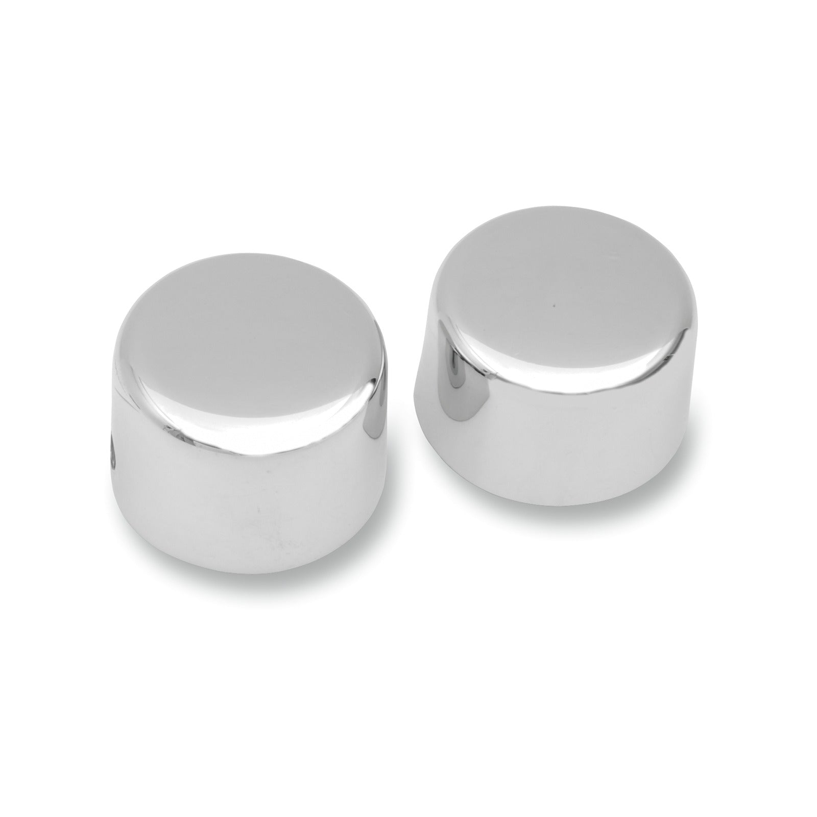 DRAG SPECIALTIES - AXLE CAPS - FRONT - PAIR - '72-'06 HARLEY-DAVIDSON