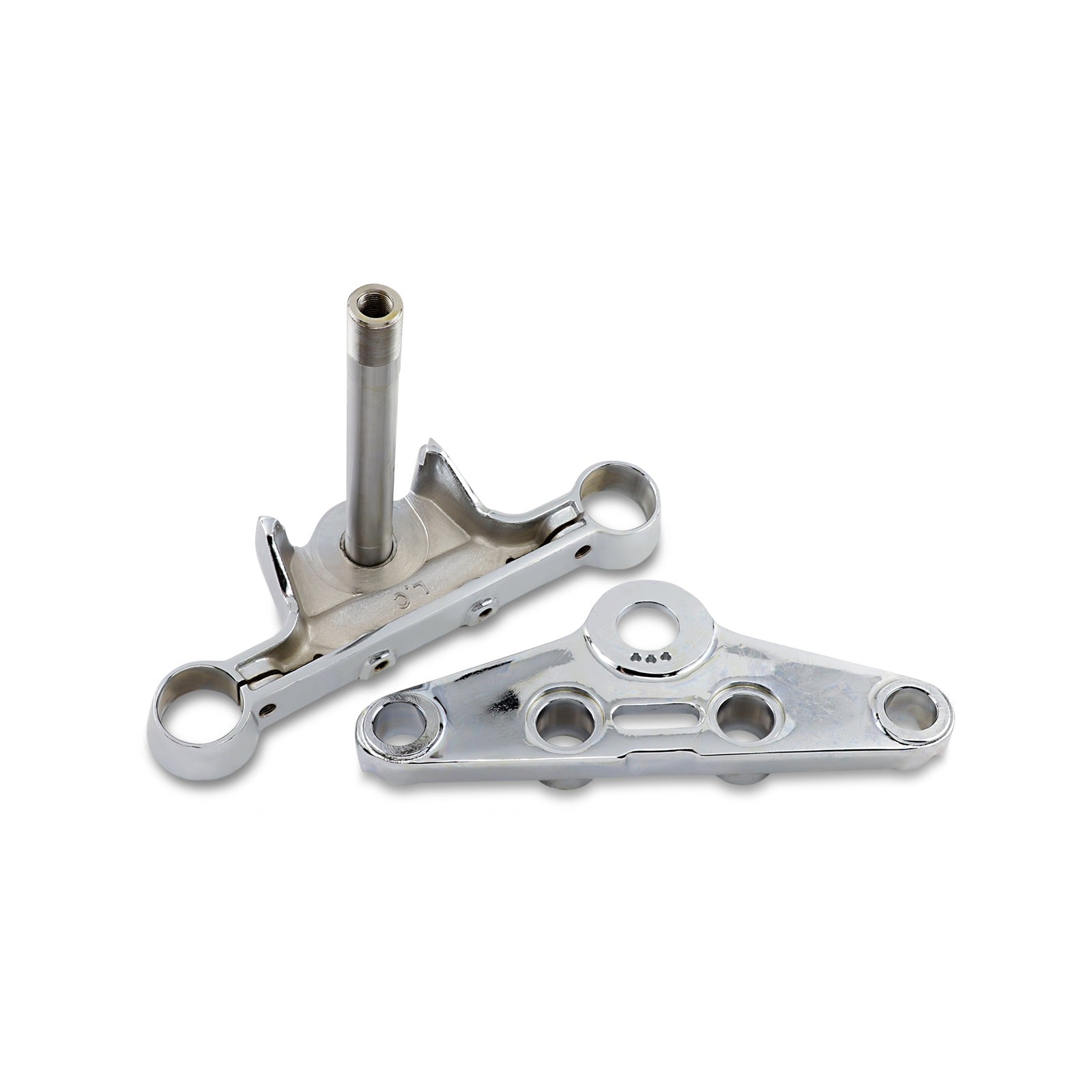 DRAG SPECIALTIES - FL-STYLE TRIPLE TREE - CHROME
