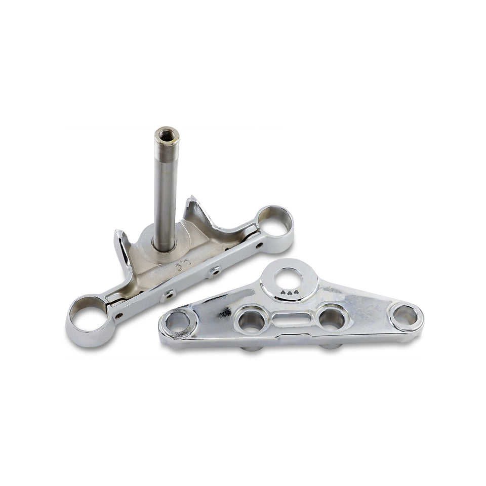 DRAG SPECIALTIES - FL-STYLE TRIPLE TREE - CHROME