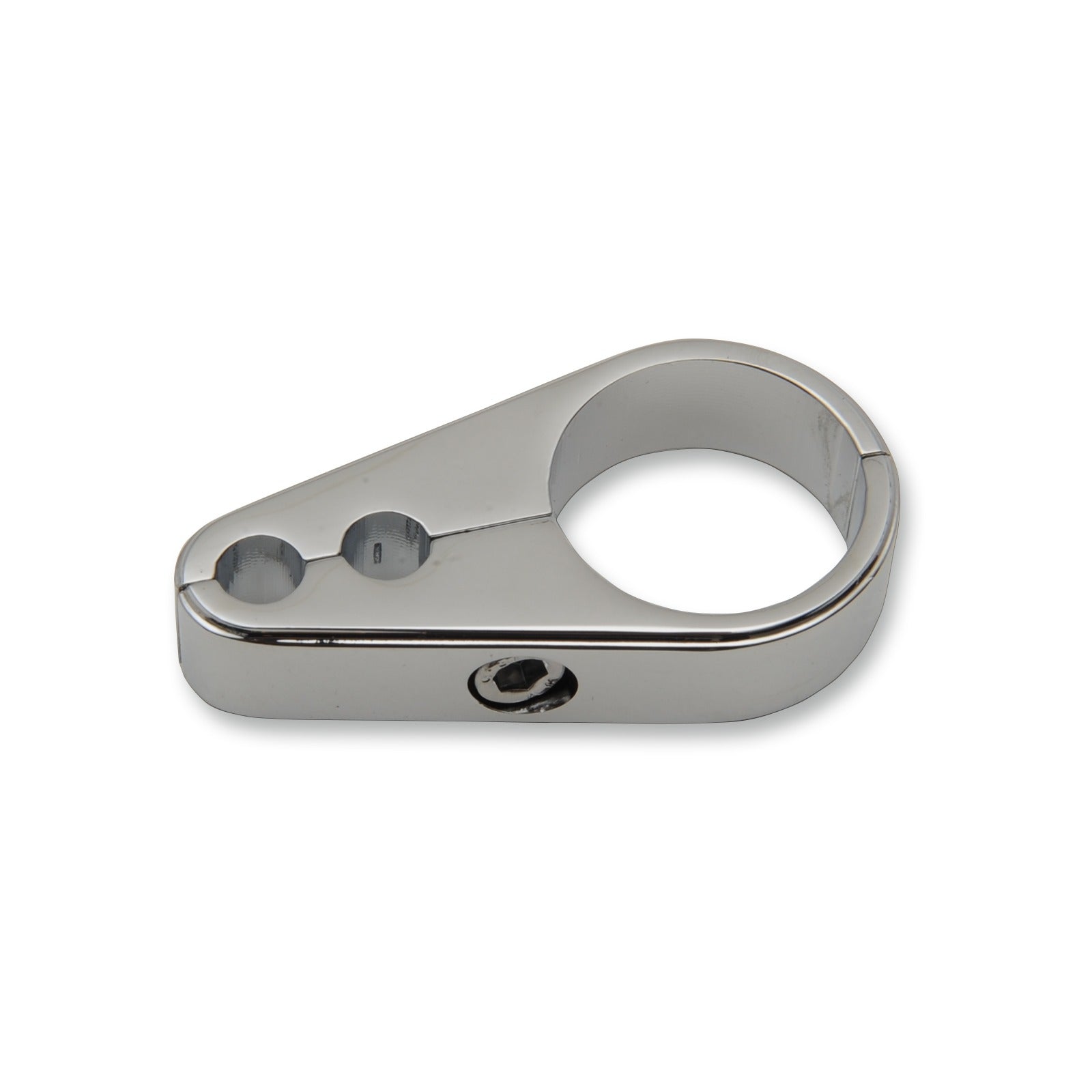 DRAG SPECIALTIES - DIE-CAST CABLE CLAMP - DUAL THROTTLE - 1" FRAME