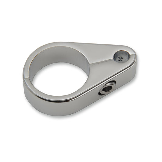 DRAG SPECIALTIES - DIE-CAST CABLE CLAMP - SINGLE THROTTLE - 1" FRAME