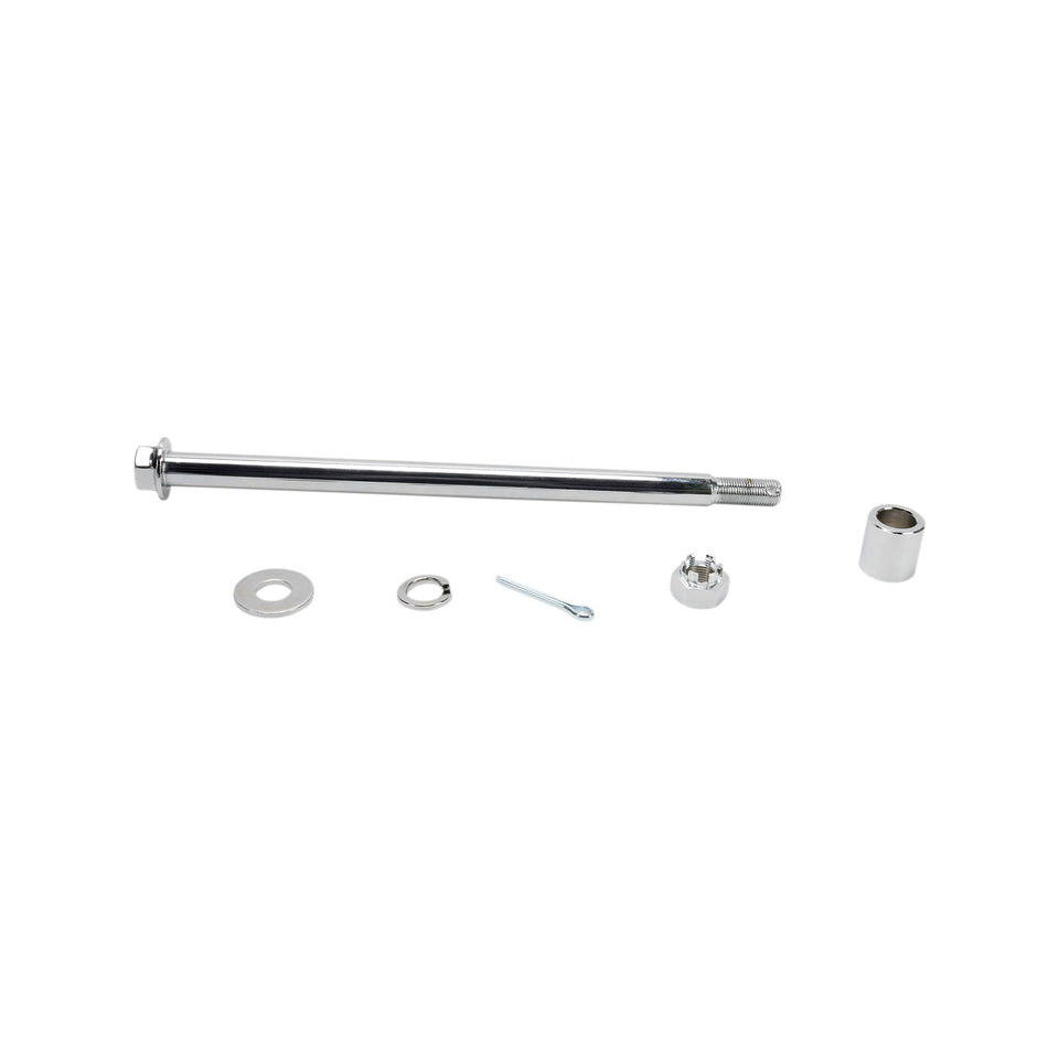 DRAG SPECIALTIES - AXLE KIT - REAR - CHROME - '82-'94 FXR