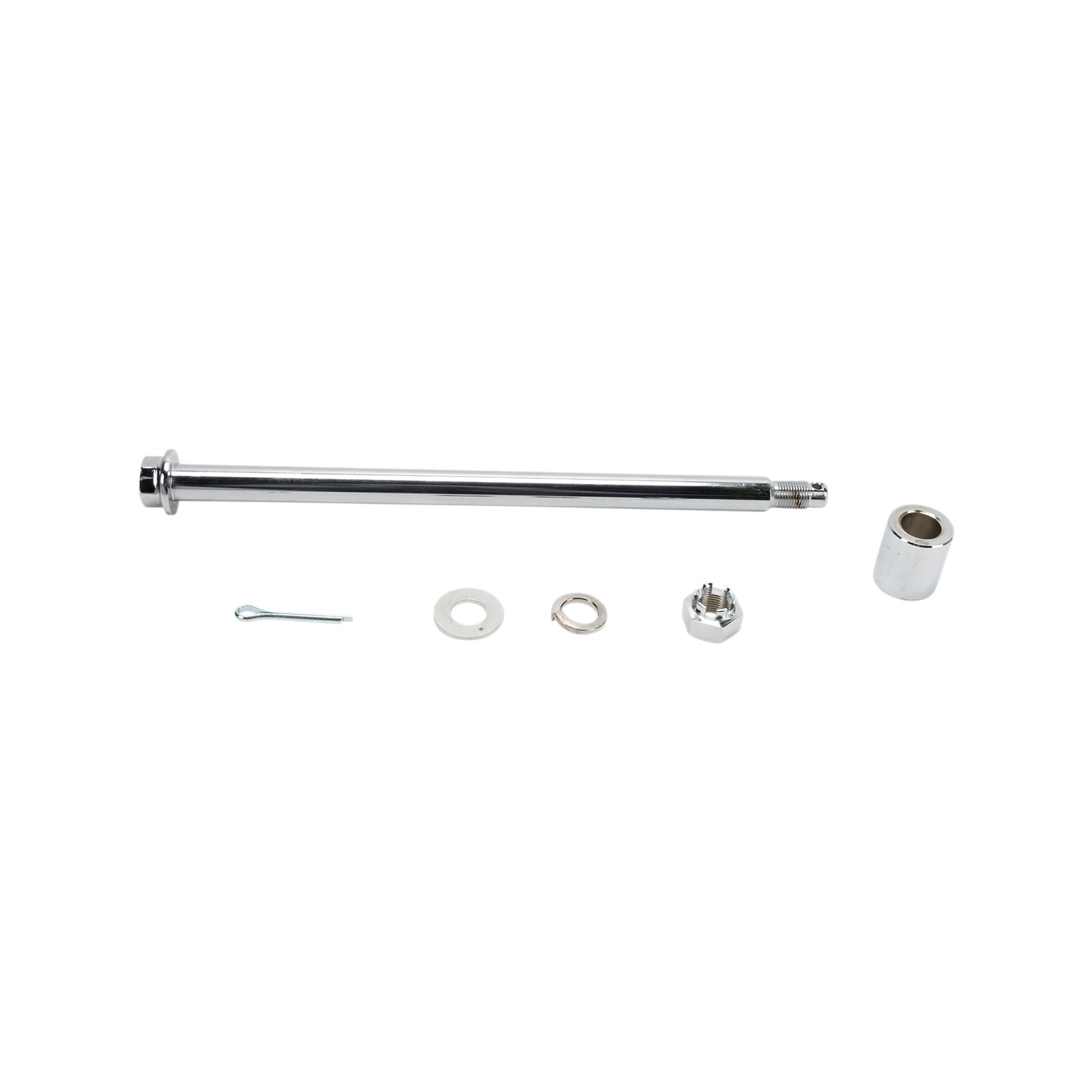 DRAG SPECIALTIES - AXLE KIT - REAR - CHROME - '91-'99 DYNA