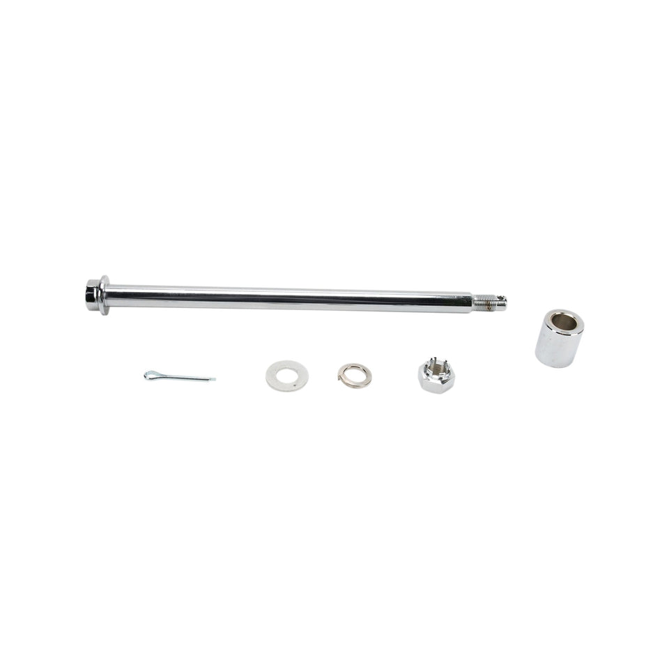 DRAG SPECIALTIES - AXLE KIT - REAR - CHROME - '80-'99 TOURING